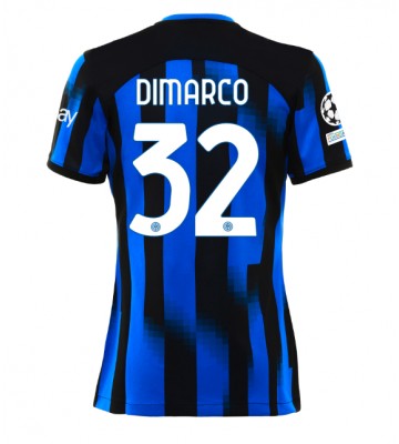 Inter Milan Federico Dimarco #32 Hemmatröja Dam 2023-24 Kortärmad